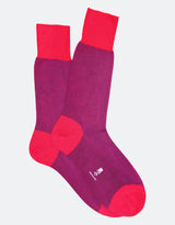 Dark Pink - Royal Blue