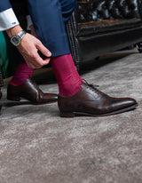 Crimson Red - Royal Blue