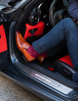 Crimson Red - Royal Blue