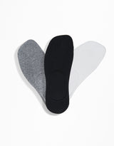 3 Pairs - Invisible Socks - Multi Color