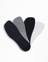 4 Pairs - Invisible Socks - Multi Color